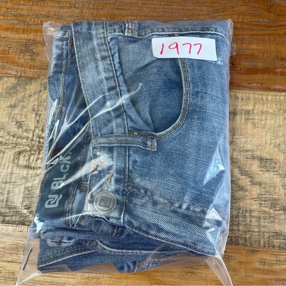 Buckle Black Jeans Men’s 30 x 32 distressed star stripe patches denim - Picture 13 of 13